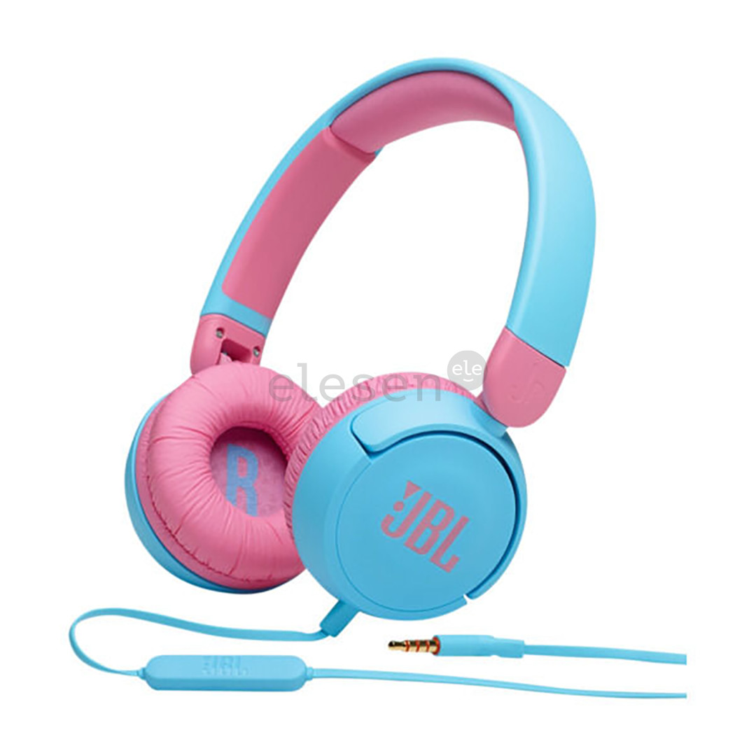 JBL JR 310, blue/pink - On-ear Headphones Item - JBLJR310BLU