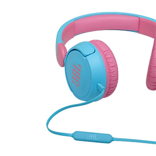 JBL JR 310, blue/pink - On-ear Headphones Item - JBLJR310BLU
