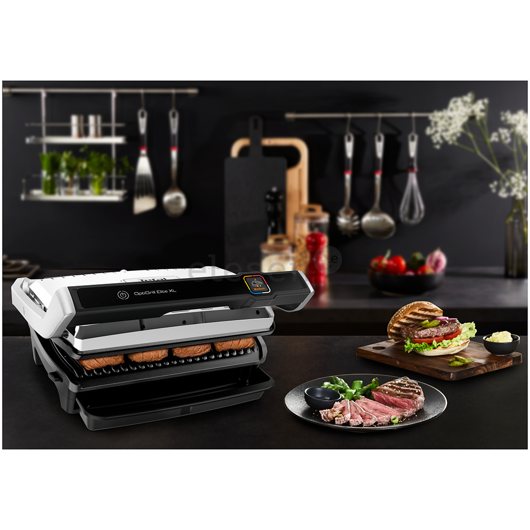 Elektrinis grilis Tefal OptiGrill Elite XL Prekė - GC760D