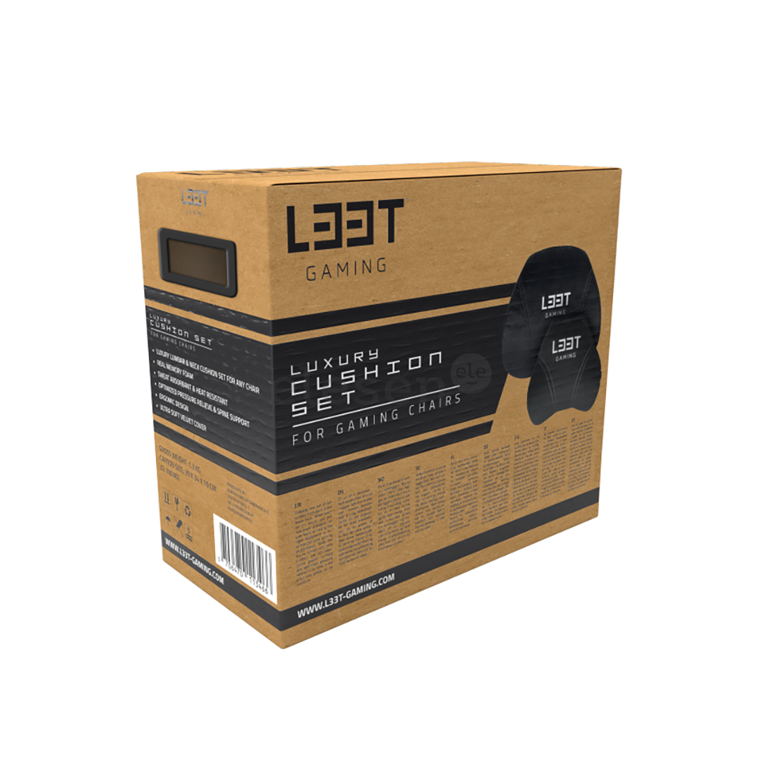 Комплект подушек для игрового стула L33T Товар - 5706470113466