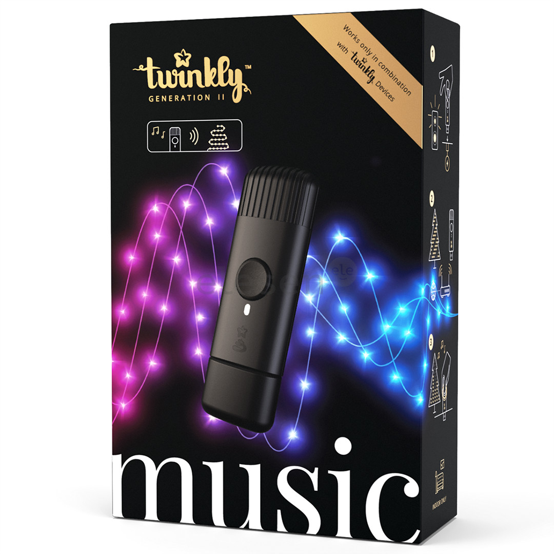 Twinkly Music, черный - Музыкальный адаптер USB Товар - TMD01USB