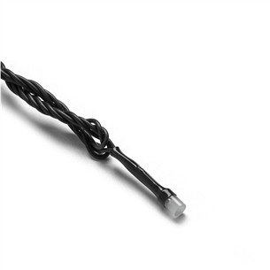 Twinkly 600 RGB LED String (Gen II), IP44, 48 m, juoda - Išmanioji kalėdinė girlianda