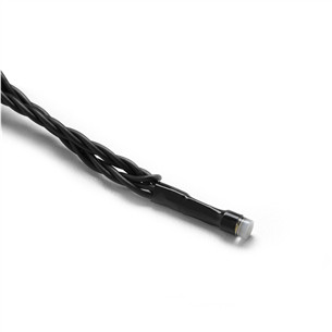 Twinkly Special Edition 400 RGB+W LED String (Gen II), IP44, 32 m, black - Smart Christmas Lights