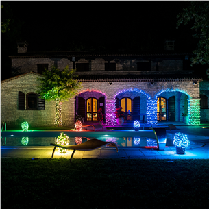 Išmanioji kalėdinė girlianda Twinkly Icicle Special 190LED/5mx0,7m/IP44 Prekė - TWI190SPP-TEU