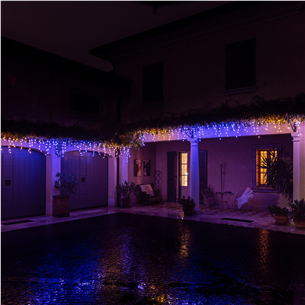 Išmanioji kalėdinė girlianda Twinkly Icicle Special 190LED/5mx0,7m/IP44 Prekė - TWI190SPP-TEU
