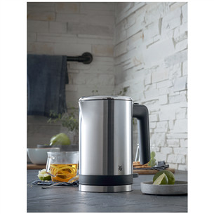 WMF KITCHENminis, 0.8 L, silver/black - Kettle Item - 413140011