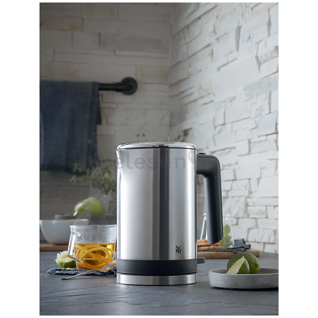 WMF KITCHENminis, 0.8 L, silver/black - Kettle Item - 413140011