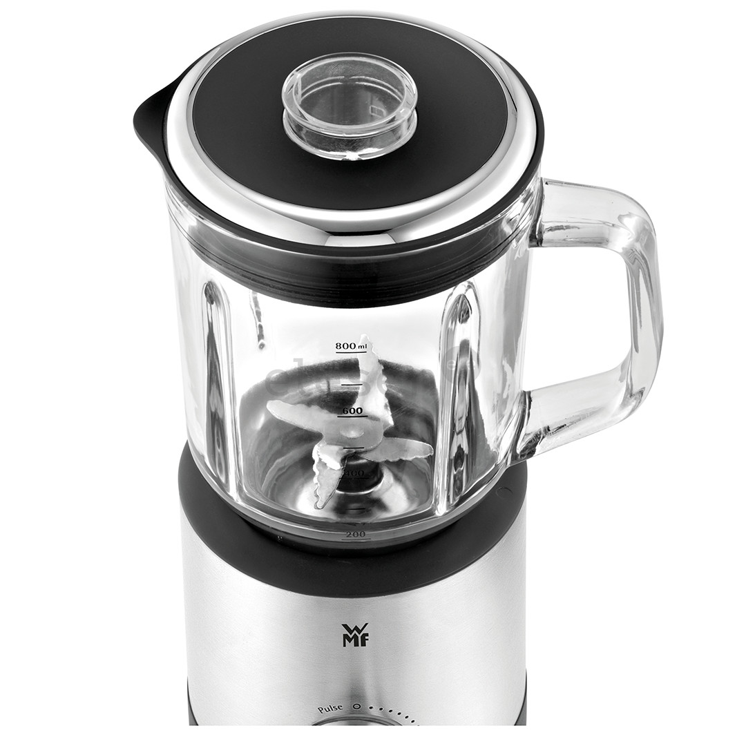 WMF compact KITCHENminis, 400 Вт, 0,8 л, нерж. сталь/черный - Блендер Товар - 416490011
