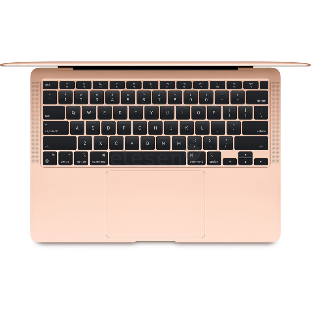 Apple MacBook Air 13" (2020), M1 8C/7C, 8 ГБ, 256 ГБ, ENG, золотистый - Ноутбук