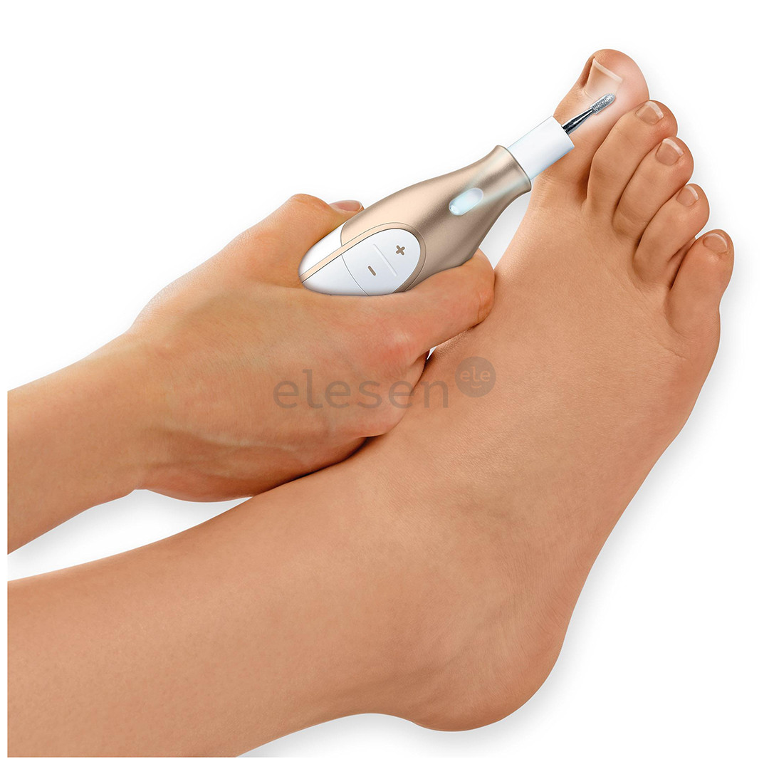 Beurer MP64, baltas/aukso spalvos - Manikiūro/pedikiūro rinkinys