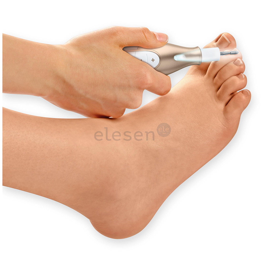 Beurer MP64, baltas/aukso spalvos - Manikiūro/pedikiūro rinkinys