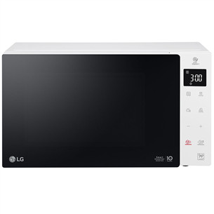 LG, 23 L, 1150 W, white/black - Microwave Oven Item - MS23NECBW MS23NECBW