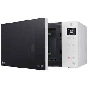 LG, 23 л, 1150 Вт, белый/черный - Микроволновая печь Товар - MS23NECBW