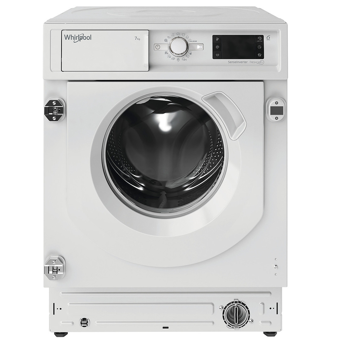 Whirlpool, 7 kg, depth 55 cm, 1400 rpm - Built-in Washing Machine Item - BIWMWG71483EEU