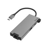 Adapteris Hama USB-C - 2xUSB-A/USB-C/HDMI/LAN Prekė - 00200109