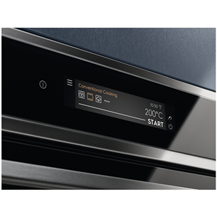 Orkaitė Electrolux Prekė - EOA9S31CX, SteamPro 900, 70 L
