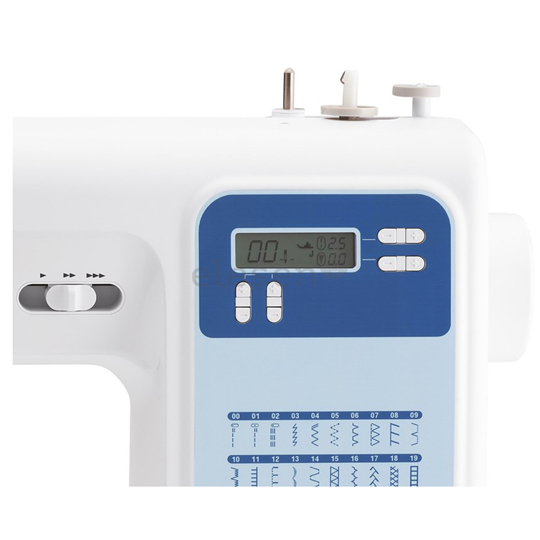 Brother, белый/синий - Швейная машина