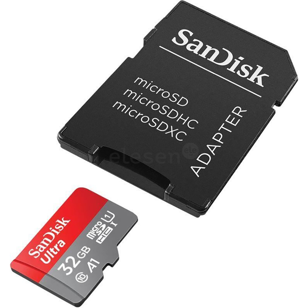 MicroSDHC Memory Card with Adapter SanDisk (32 GB) Item - SDSQUA4-032G-GN6MA
