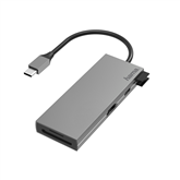 USB-адаптер Hama USB-C multiport adapter (6 портов) Товар - 00200110