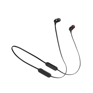 Ausinės JBL T125, Belaidės, Juodos Prekė - JBLT125BTBLK JBLT125BTBLK