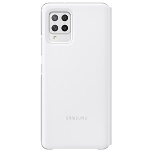 Dėklas Samsung Galaxy A42 Smart S View, Baltas Prekė - EF-EA426PWEGEE
