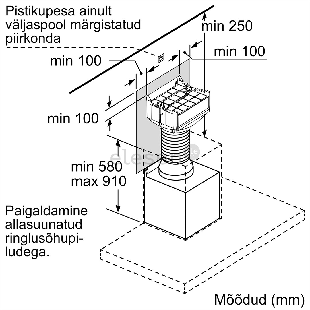Ilgaamžis recirkuliacijos rinkinys Bosch
