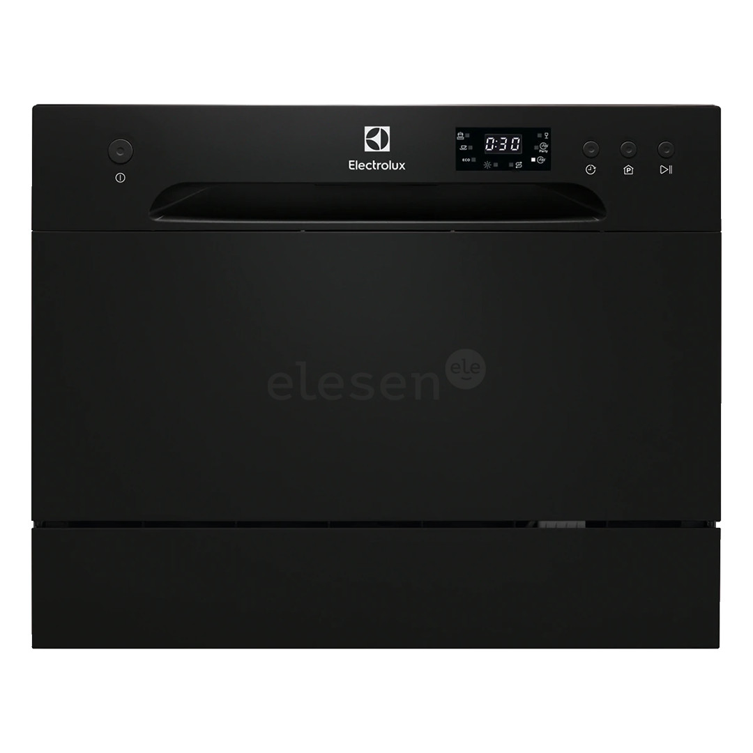 Electrolux, 6 place settings, black - Table Top Dishwasher