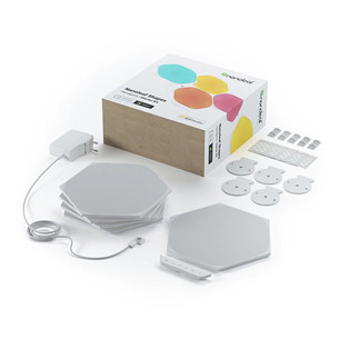 Nanoleaf Shapes Hexagons mini, 5 panels, white - Smart Lights Starter Kit NL42-5002HX-5PK
