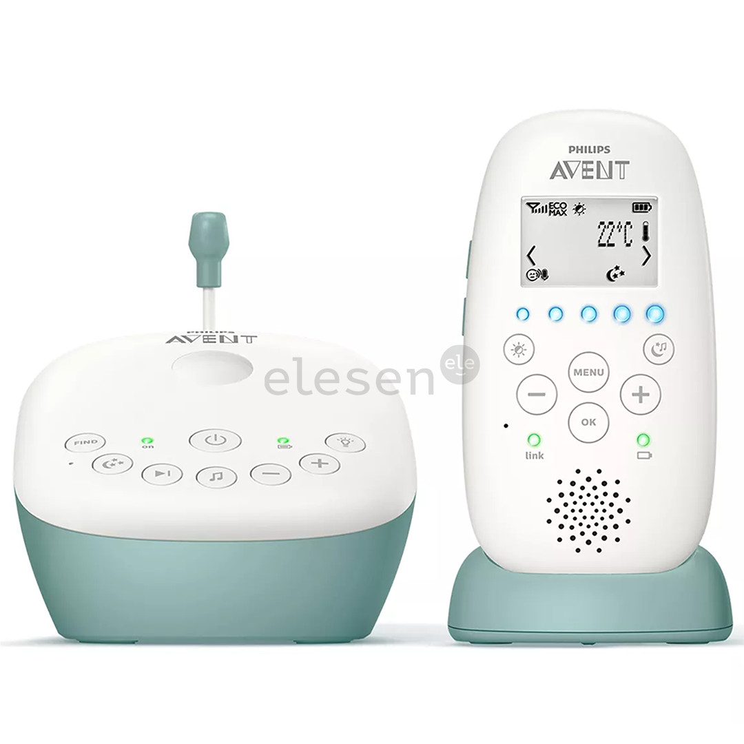 Philips Avent, white/green - Baby monitor