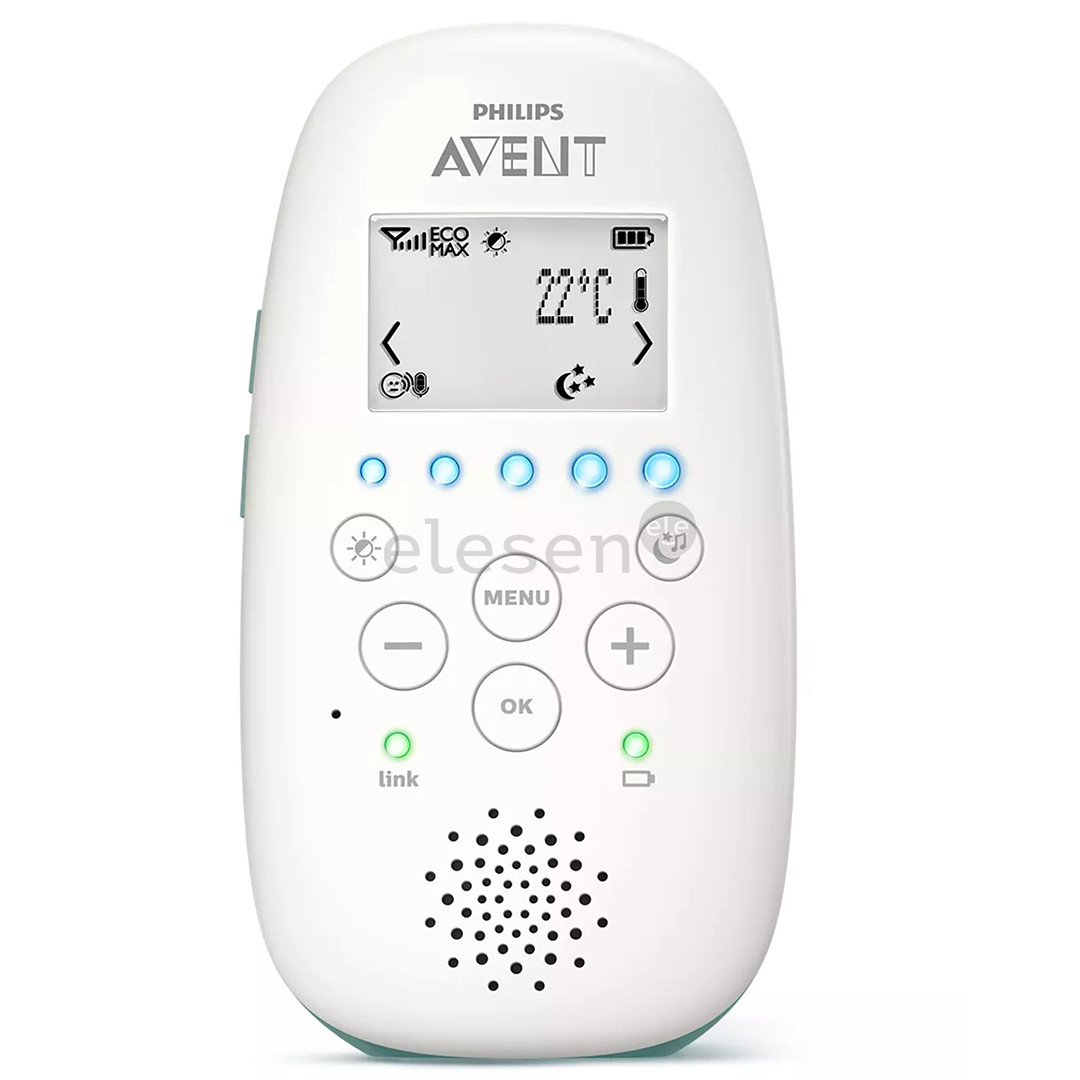 Philips Avent, white/green - Baby monitor