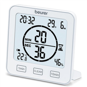 Beurer, white - Thermo hygrometer Item - HM22 HM22