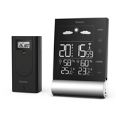 Hama Black Line, black/silver - Weather station Item - 00186417