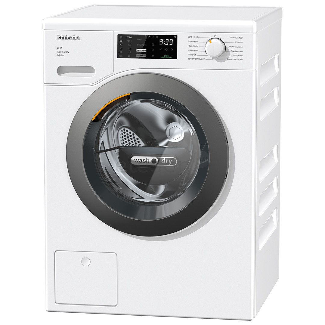 Miele, 8 kg / 5 kg, depth 60.1 cm, 1500 rpm - Washer-Dryer
