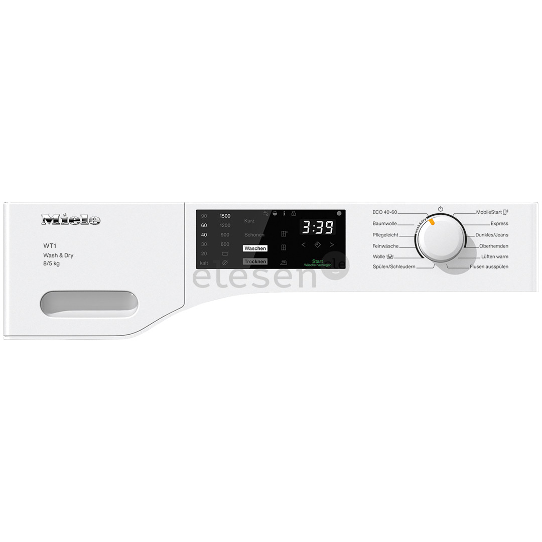 Miele, 8 kg / 5 kg, depth 60.1 cm, 1500 rpm - Washer-Dryer