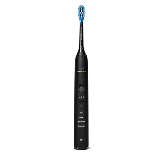 Philips Sonicare DiamondClean 9000, 2 шт., белый/черный - Комплект электрических зубных щеток