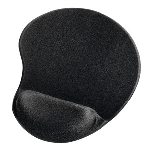 Hama Ergonomic Mini, black - Mouse Pad Item - 00054777