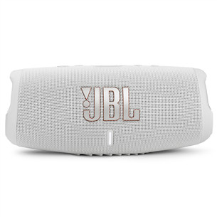 JBL Charge 5, balta - Belaidė kolonėlė