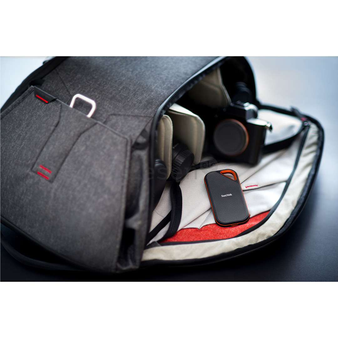 SSD Sandisk Extreme Pro Portable V2 2TB, USB 3.2 - Išorinis SSD diskas