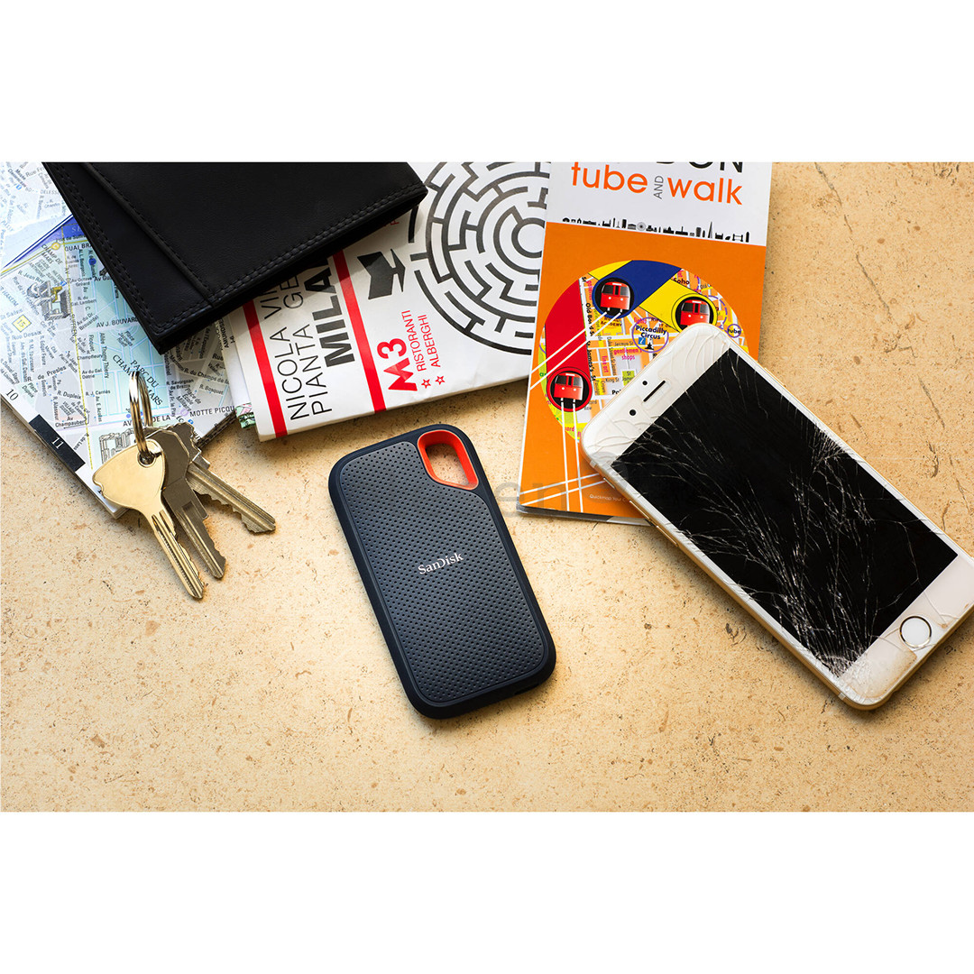 Внешний накопитель SSD SanDisk Extreme Portable V2 (2 ТБ)