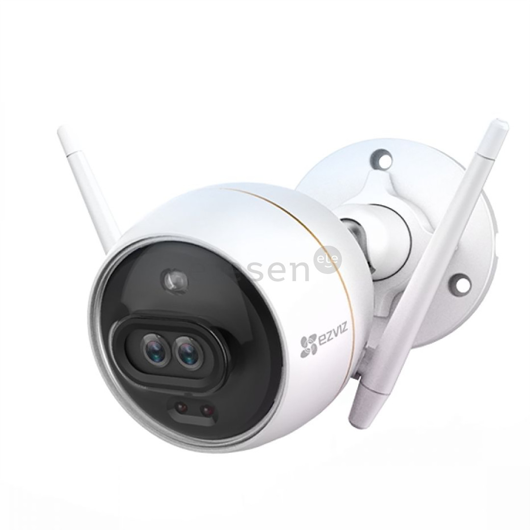 EZVIZ C3X, 2 MP, WiFi, LAN, human detection, night vision, white - Dual-lens WiFi Camera