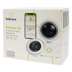 Bebcare iQ Hybrid, Wifi, white - Video baby monitor Item - VBC-68