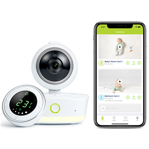 Bebcare iQ Hybrid, Wifi, white - Video baby monitor Item - VBC-68