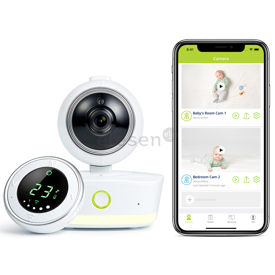 Bebcare iQ Hybrid, Wifi, white - Video baby monitor Item - VBC-68