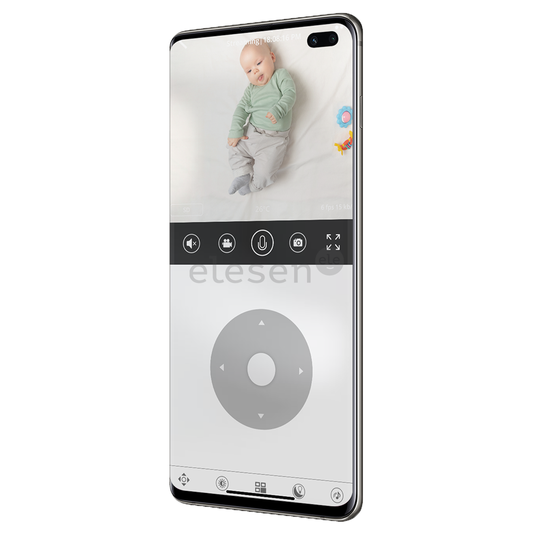 Bebcare iQ Hybrid, Wifi, white - Video baby monitor Item - VBC-68