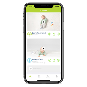 Bebcare iQ Hybrid, Wifi, white - Video baby monitor Item - VBC-68