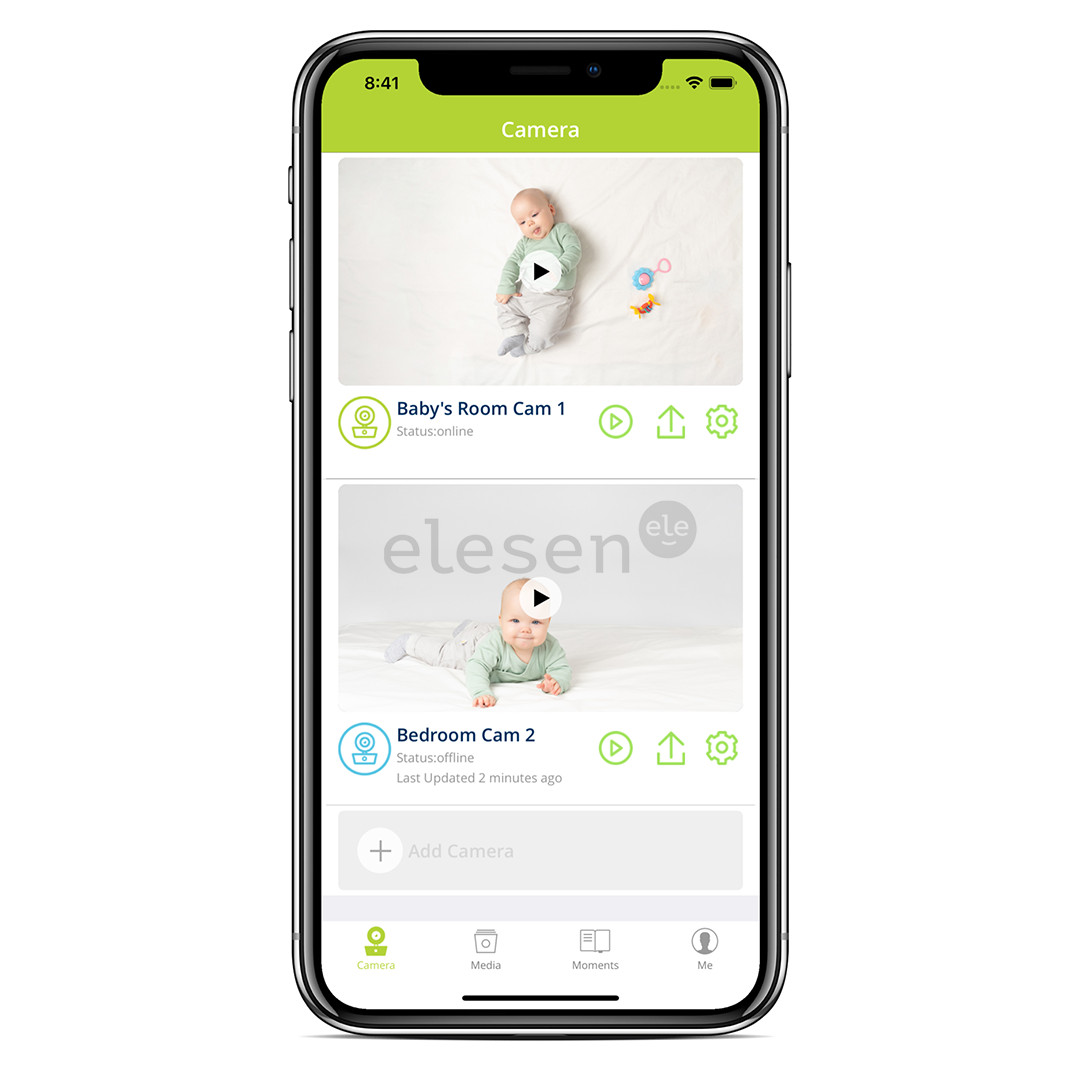 Bebcare iQ Hybrid Wifi, белый - Видеоняня Товар - VBC-68