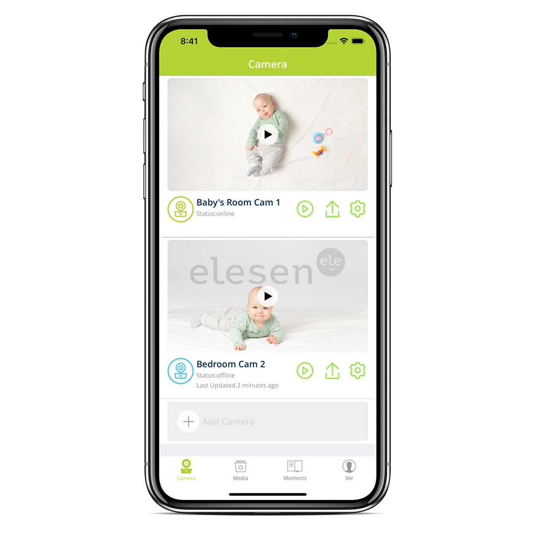 Bebcare iQ Hybrid, Wifi, white - Video baby monitor Item - VBC-68