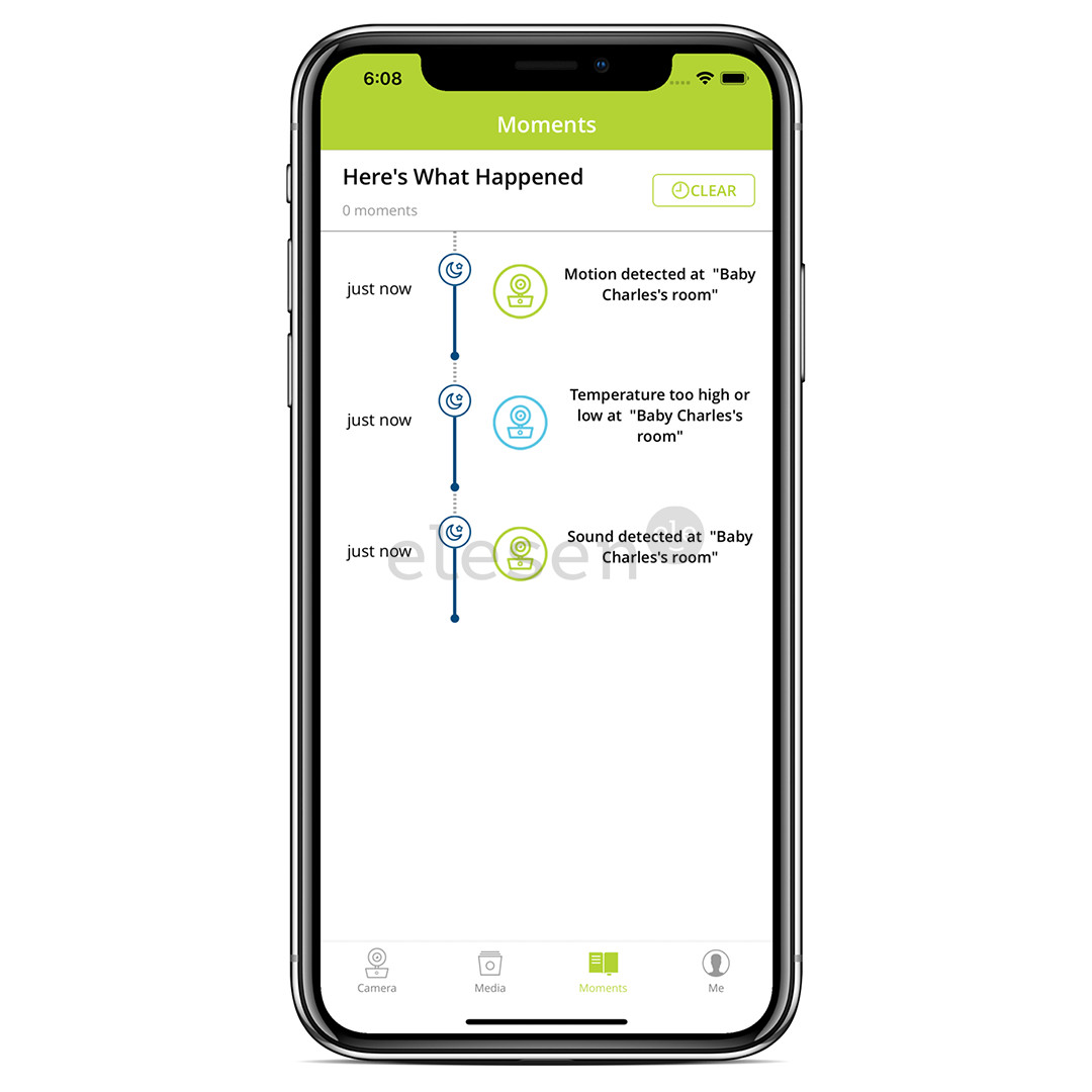 Bebcare iQ Hybrid Wifi, белый - Видеоняня Товар - VBC-68