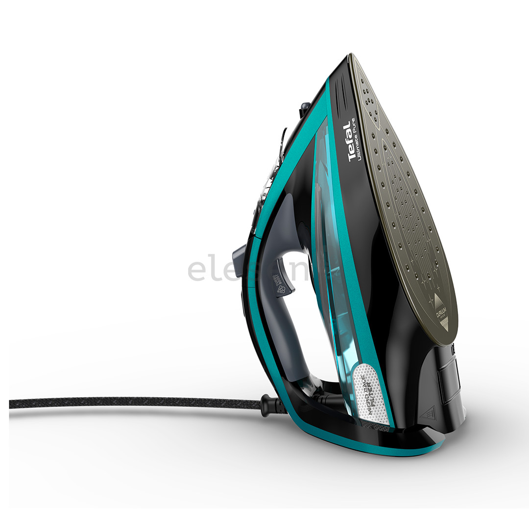 Tefal Ultimate Pure, 3200 W, green/black - Steam iron Item - FV9844E0
