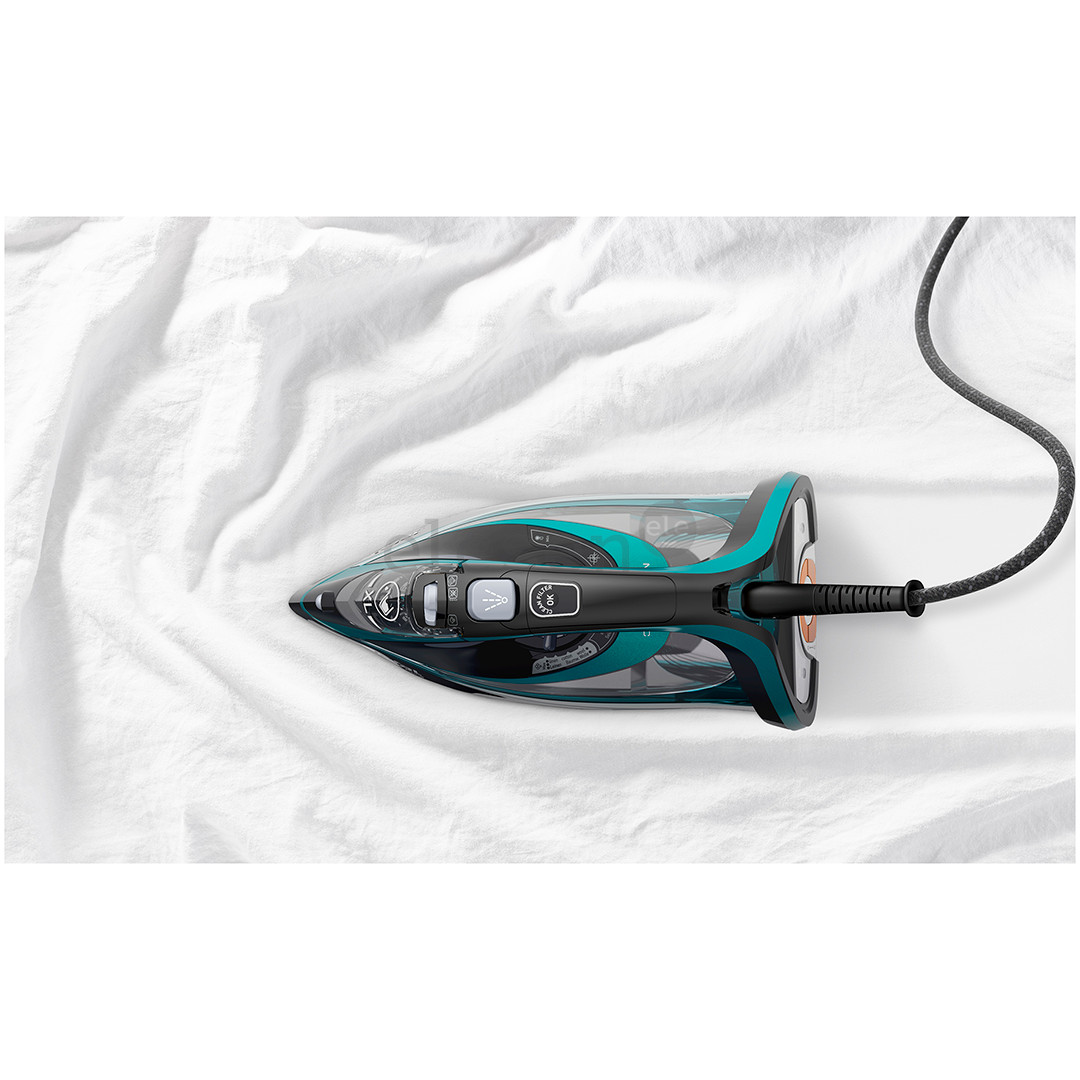 Tefal Ultimate Pure, 3200 W, green/black - Steam iron Item - FV9844E0